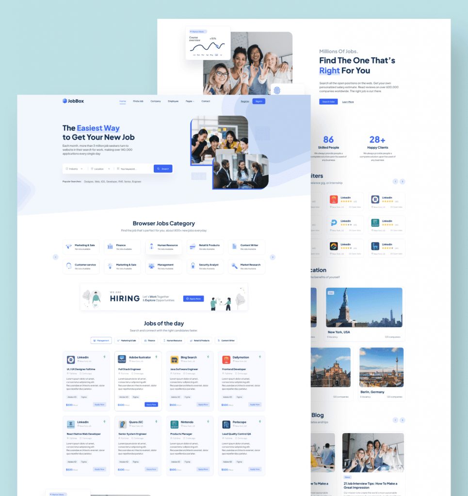 图片[4]-Jobs Portal：一体化求职招聘平台源码-宇柒云阁