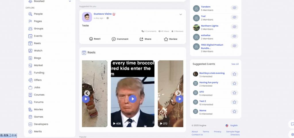图片[3]-Sngine 4.0.4海外社交平台PHP源码 – 支持短视频、博客订阅与多语言